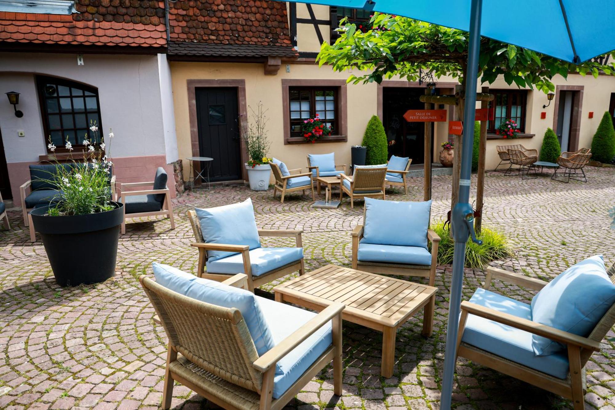 Hotel - Restaurant Le Cerf & Spa マルレンハイム エクステリア 写真